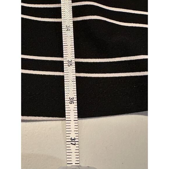 Hutch Eleanor Midi Short Sleeve Black/White Dress Size Small - Picture 5 of 8